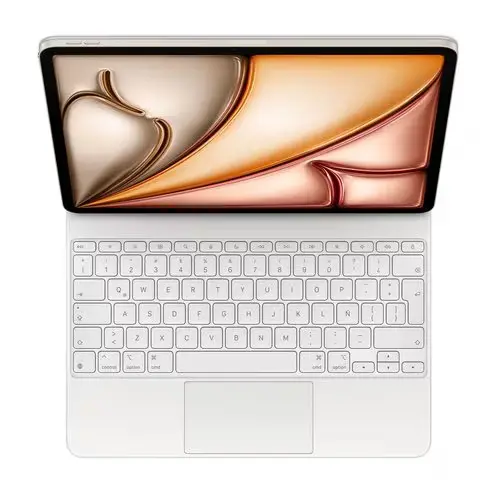 [6512397] Estuche de teclado/cubierta Apple Magic para 33cm (13") Tableta - Blanco - Voladizo