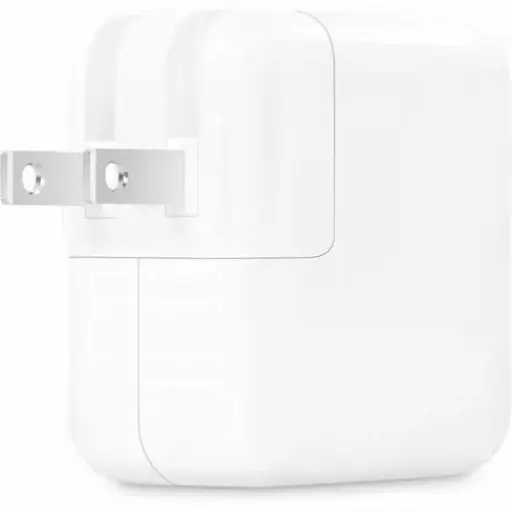 [6363045] Apple 35W Adaptador de alimentación - Adaptador universal - 2 USB Type-C - Para MacBook Air, iPhone, iPad, Apple Watch, AirPod, Anteojos de realidad mixta, iPad mini, iPad Air, iPad Pro 